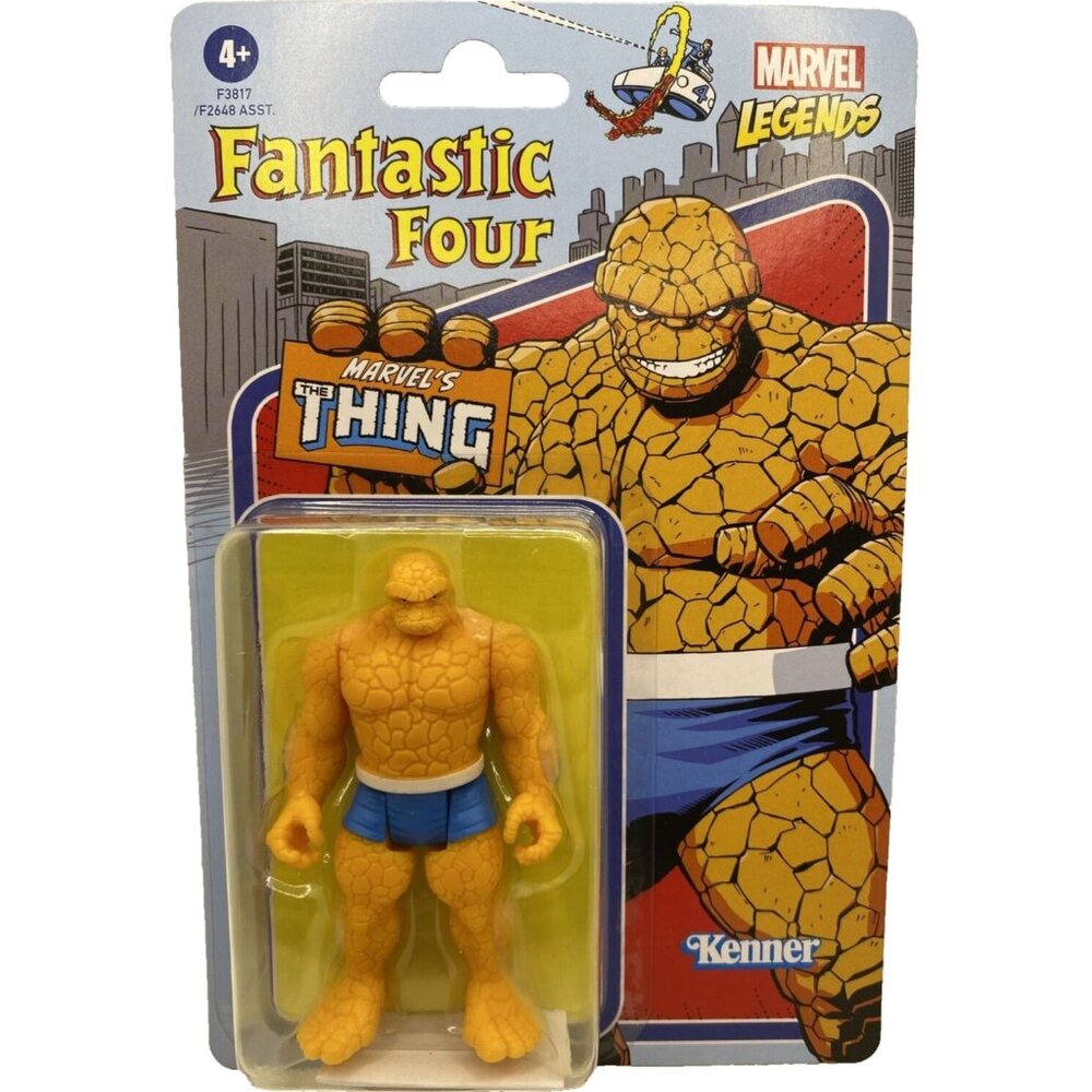 Marvel Legends Kenner Fantastic Four The Thing 3.75" Action Figure Hasbro Toy